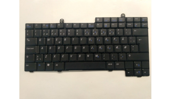 Клавіатура для ноутбука DELL LATITUDE D500, D505, D600, D800; INSPIRON 500M, 510M, 600M, 8500, 8600, 9100, в хорошому стані без пошкоджень, робоча клавіатура