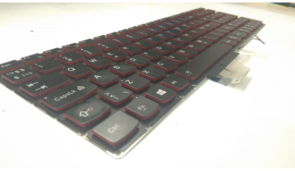 Клавиатура для ноутбука Lenovo Ideapad Y50, Y50-70, Y50-80, V-136520YK1, 25215978, Б / У, в хорошем состоянии без повреждений. - 305515