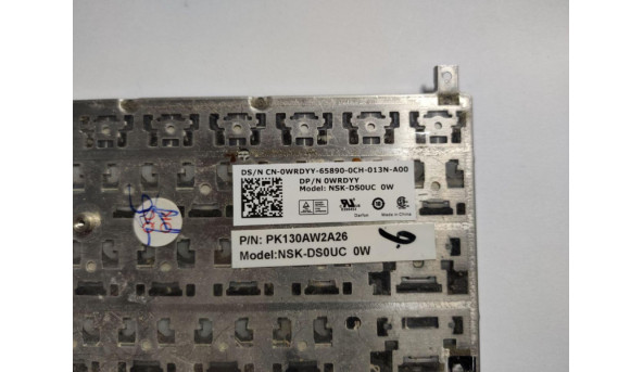 Клавіатура для ноутбука Dell Latitude E4310, 13.3", б/в. В хорошому стані, без пошкоджень. Клавіатура тестована, робоча. - 305518