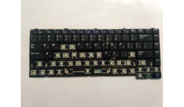 Клавіатура для ноутбука Samsung P500, P510, P560, R58, R60, R70, R503, R505, R508, R509, R510, R560, повністю робоча клавіатура, відсутні багато клавіш(фото)