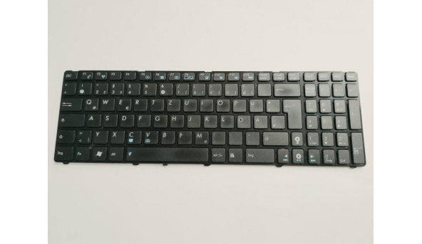 Клавиатура для ноутбука ASUS K55DE, K55DR, K55N, A55N, 04GNV32KND00-1, Б / У, Диформована (фото), отсутствует клавиша (фото)