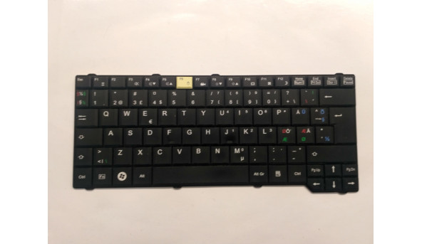 Клавиатура для ноутбука Fujitsu Esprimo Mobile D9510, Z118D, Pa3553, в хорошем состоянии без повреждений, не оригинальна клавиша "F6" (фото).