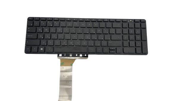 Клавіатура для ноутбука HP Pavilion (17-F, 15-P) Black Без рамки Б/У