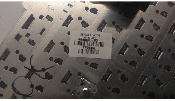 Клавіатура для ноутбука HP Pavilion dv5-1000 SILVER, dv5-1102el, dv5 1111ea, 488590-031, Б/В, В хорошому стані без пошкоджень. - 305566