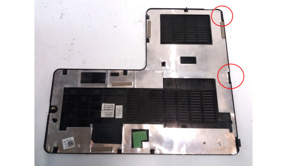 Сервісна кришка для ноутбука DELL XPS 17, L701X, L702X, 0M6PCJ, Б/В, пошкоджено 2 кріплення. - 305574