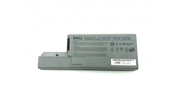 Батарея, акумулятор для ноутбука Dell  Latitude D820, D830, D531, Li-ion Battery Dell DF192, KR-0WN979, 11.1 V, Б/В