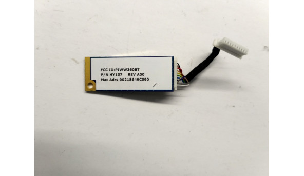 Адаптер Bluetooth снят с ноутбука Dell Latitude D830, HY157, Б / У. В хорошем состоянии, без повреждений - 305658