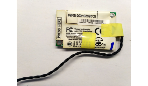 Modem board, знятий з ноутбука Asus A6000, RD01-D480, Б/В, в хорошому стані, без пошкоджень - 305728
