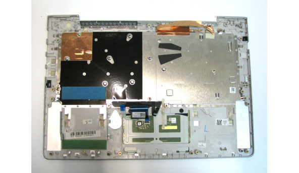 Середня частина кропусу з клавіатурою та тачпадом для ноутбука Lenovo Ideapad 510S FA1JG000100 Б/У - 305742