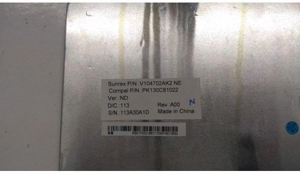 Клавіатура для ноутбука packard bell tk81, PK130C81022, Б/В. В хорошому стані без пошкоджень. - 305790