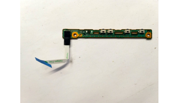 Плата з роз'ємами Мультимедійні кнопки  для ноутбука Sony PCG-4Q3L, 1-878-104-11, Б/В, в хорошому стані, без пошкоджень.
