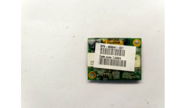 Modem board, снят с ноутбука HP Compaq nw9440, 409941-001, Б / У, в хорошем состоянии, без повреждений. - 305982