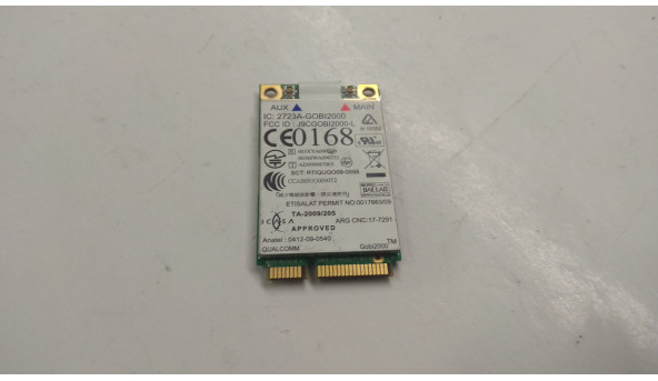 Modem Board, снят с ноутбука Lenovo ThinkPad W510, 60Y3183, Б / У. В хорошем состоянии, без повреждений. - 305987