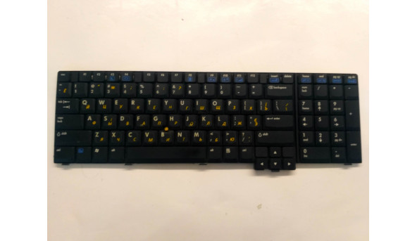 Клавиатура для ноутбука HP Compaq nw9440, в хорошем состоянии без повреждений, рабочая клавиатура.