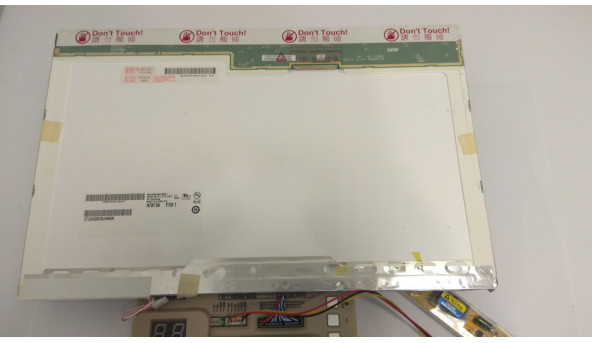 Матрица AU Optronics, B154EW02 V. 7, 15. 4 ", CCFL 1-Bulb, WXGA 1280x800, Б / У - 306018