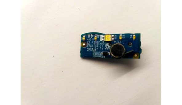 Microphone, снят с ноутбука Dell Latitude D620, LS-2791p, Б / У, в хорошем состоянии, без повреждений.