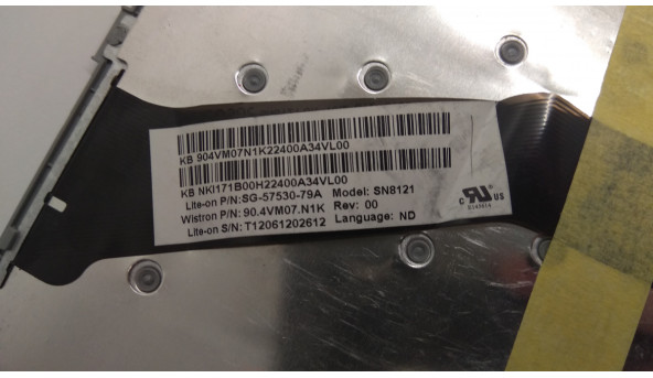 Клавіатура для ноутбука Acer Aspire v5-551, ms2361, m5-581, v5-531, Б/В, В хорошому стані, є подряпини (фото). Клавіатура робоча, протестована. - 306116