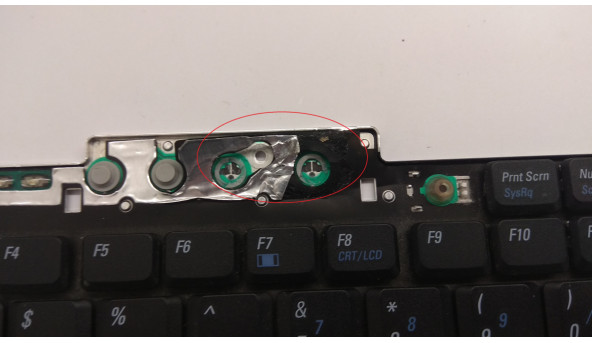 Клавіатура для ноутбука DELL PRECISION M65, M4300, M2400, Б/В. Відсутні дві кнопки (фото. Клавіатура робоча, протестована. - 306123