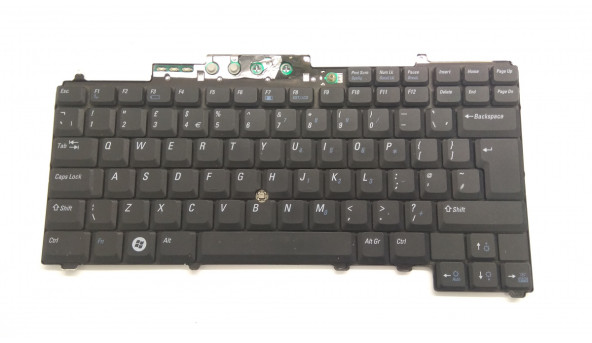 Клавиатура для ноутбука DELL PRECISION M65, M4300, M2400, Б / У. Отсутствуют две кнопки (фото. Клавиатура рабочая, протестирована.