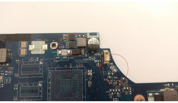 Материнська плата для ноутбука Lenovo G585, LA-8681P, Rev:1.0, Б/В. Має впаяний процесор AMD E1-Series, E1-1200, EM1200GBB22GV - 306168