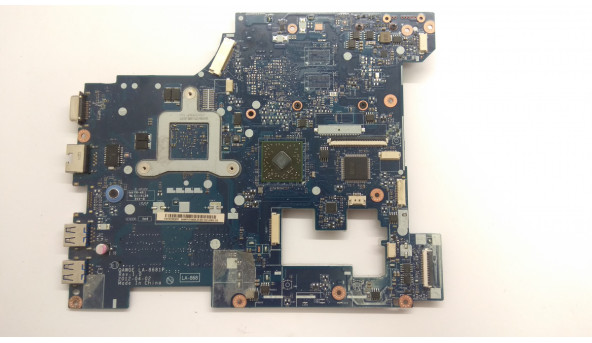 Материнська плата для ноутбука Lenovo G585, LA-8681P, Rev:1.0, Б/В. Має впаяний процесор AMD E1-Series, E1-1200, EM1200GBB22GV - 306168
