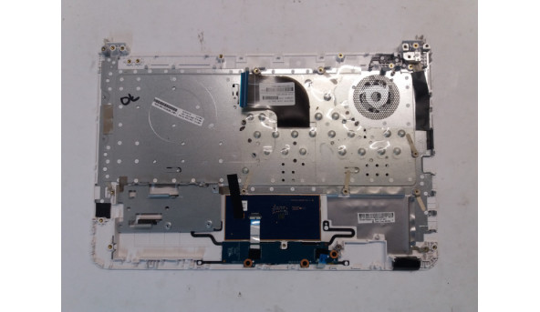 Середня частина корпуса для ноутбука HP 14-AC, 14-AF, 1510B1782604, 813911-B31, Б/В. клавіатура робоча, всі кріплення цілі, подряпини, потертості. - 306229