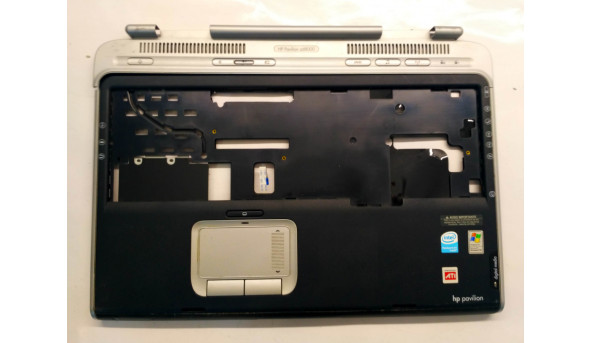 Середня частина корпуса для ноутбука HP Pavilion ZD8000, 17.0", 394461-001, Б/В. Кріплення всі цілі, є потертості