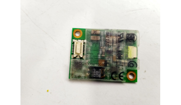 Modem board, знятий з ноутбука Acer Aspire 5520, 7520, T60M955.00, Б/В, в хорошому стані, без пошкоджень.