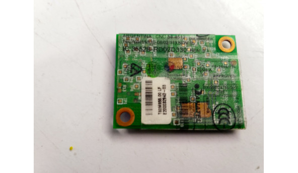 Modem board, знятий з ноутбука Acer Aspire 5520, 7520, T60M955.00, Б/В, в хорошому стані, без пошкоджень. - 306288