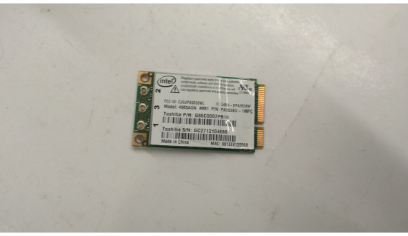 Modem Board, знятий з ноутбука   Dell Latitude D620, D73905-002, Б/В. В хорошому стані, без пошкоджень.
