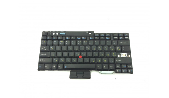 Клавіатура для ноутбука Lenovo ThinkPad T500, R500, T42, R60, R61, T60, T400, T61, R400,Б/В , відсутня кнопка(фото)