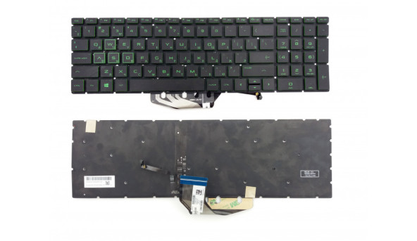 Клавиатура для ноутбука Pavilion Gaming 15-CX 15-EC 15-DK 17-CD L72597-251 Б/У НЕРАБОЧАЯ!