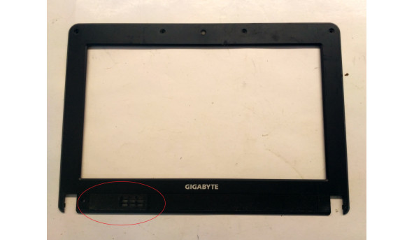 Рамка матрицы корпуса для ноутбука Gigabyte M1005, 10 1 ", Б / У. Есть повреждения (фото) - 306576