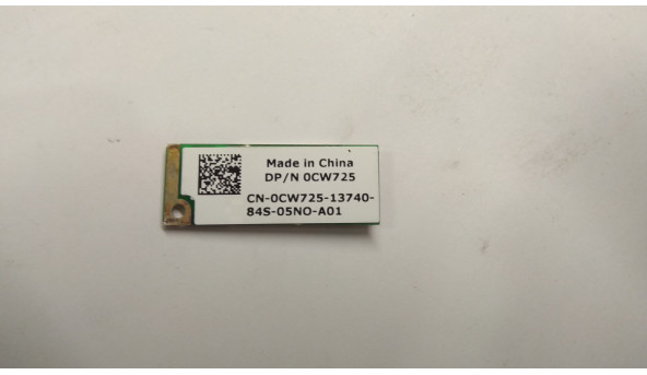 Адаптер Bluetooth знятий з ноутбука DELL XPS M1730, M1330, M1530, Dell Inspiron 1520, CN-0CW725, Б/В. В хорошому стані, без пошкоджень. - 306666