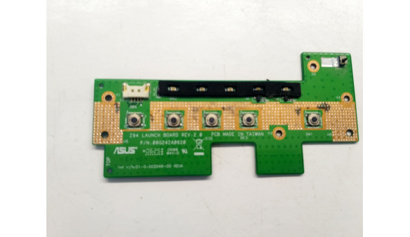 Плата Switch Board + Кнопка включения, для ноутбука Asus A9RP, 08G24ZA0620, Б / У, в хорошем состоянии, без повреждений