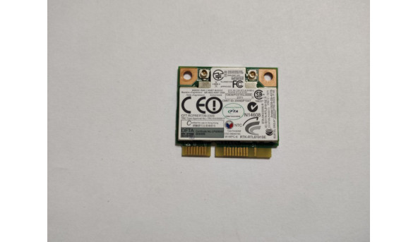 Адаптер WiFi знятий з ноутбука Lenovo ThinkPad Edge 15, T410, T510, 43Y6553, RTL8191SE, Б/У. В хорошому стані.