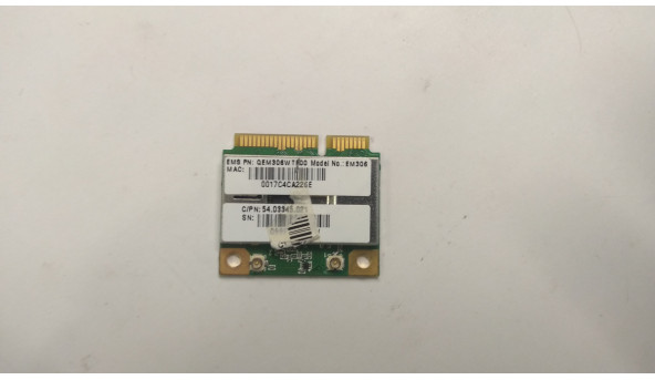 Modem Board, знятий з ноутбука Acer Aspire 5242, 5542, 5542G, 5738, 5740, 5740G, 7740, 7741, 7736Z, 54.03345.021, Б/В. В хорошому стані, без пошкоджень.