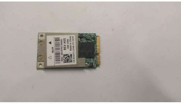 Modem Board, снят с ноутбука Dell D930, CN-0JC977, Б / У. В хорошем состоянии, без повреждений.