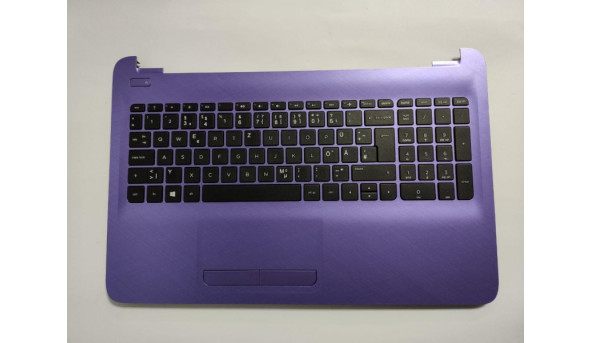 Середня частина корпуса для ноутбука HP Pavilion 15, 15-af156sa, 15.6", AP1EM000310, б/в. Зламане одне кріплення (фото), клавіатура залита, неробоча