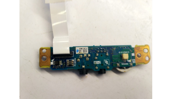 Плата з роз'ємами Audio, для ноутбука TOSHIBA Qosmio F10-101,A5A001282, Б/В.В хорошому стані. без пошкоджень - 306900