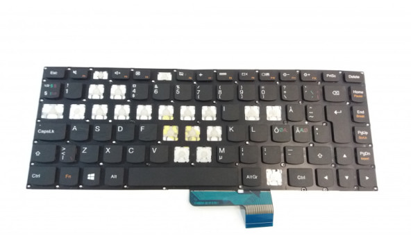 Клавіатура для Lenovo E31, E31-70, SN20G, PK131BL3A17, Б/В. Протестована, робоча, невистачає клавіш (фото)
