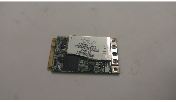 Modem Board, знятий з ноутбука HP Pavilion tx2000 tx1000 dv2000 dv2500, 436254-001, Б/В. В хорошому стані, без пошкоджень.