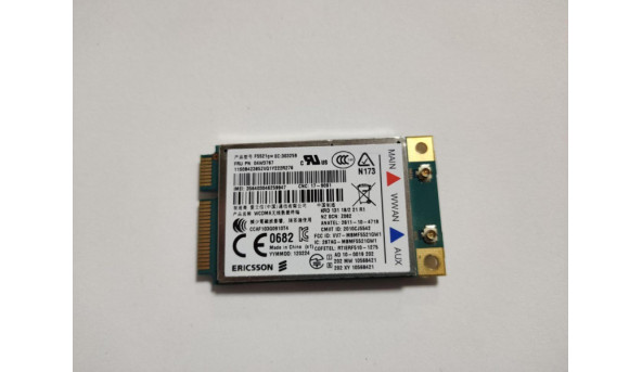 Адаптер 3G Ericsson GPRS EDGE для Lenovo ThinkPad T420s W520 X230 X230i 04W3767 F5521gw Б/У