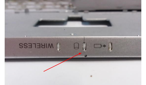 Середня частина корпуса для ноутбука Sony Vaio SVT131A11M, 13.3", 604XM06003, Б/В. Є тріщина біля тачпаду, сколи на верхніх кутах (фото). - 307018