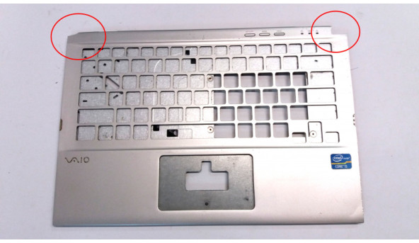 Средняя часть корпуса для ноутбука Sony Vaio PCG-9L1L, 14 1 ", Б / У. Есть поврежденные крепления (фото)