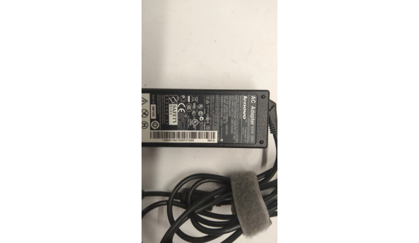 Зарядка для ноутбука LENOVO , 92P1154, 42T5283, 65w, 20V, 3.25A , 100-240V, 50-60Hz. Оригінал - 307106