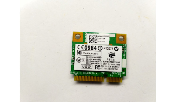 Адаптер WI-FI, снят с ноутбука HP Mini 5101, 518434-002, 518186-002, BRCM1041, Б / У, в хорошем состоянии, без повреждения - 307135