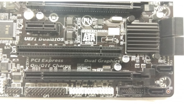 Нова Материнська плата для ПК GIGABYTE GA-F2A88XM-HD3, Socket FM2+/FM2 + Гарантія 3 місяці. Протестована, робоча.  - 307186