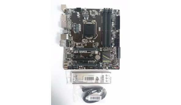 Материнская плата для персонального компьютера GIGABYTE GA-B150M-D3P, rev. 1. 0, состояние новой. Гарантия на материнскую плату, предоставляется на три месяца. При некорректном работе платы, мы меняем на другую плату. Материнские платы протестированы на н