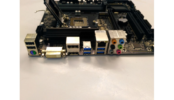 Материнська плата для ПК Gigabyte GA-Z270M-D3P, Rev:1.0, Socket 1151, Протестована, робоча. Гарантія 3 місяці. - 307199
